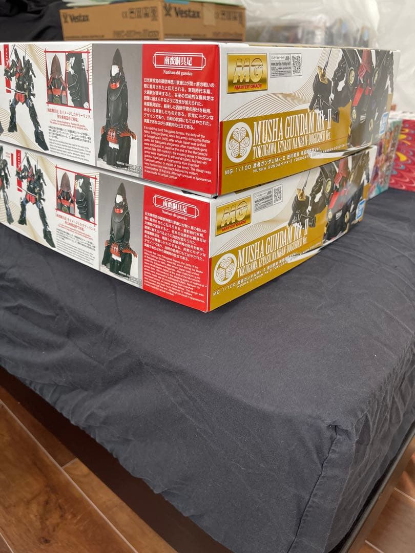 2体セットMG 1/100 武者ガンダムMk-II 徳川家康 南蛮胴具足Ver