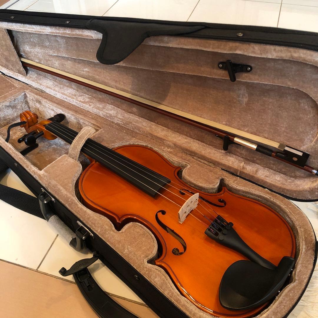 「もさん専用」ROMANZA RV-250 4/4ヴァイオリン ハードケース&弓