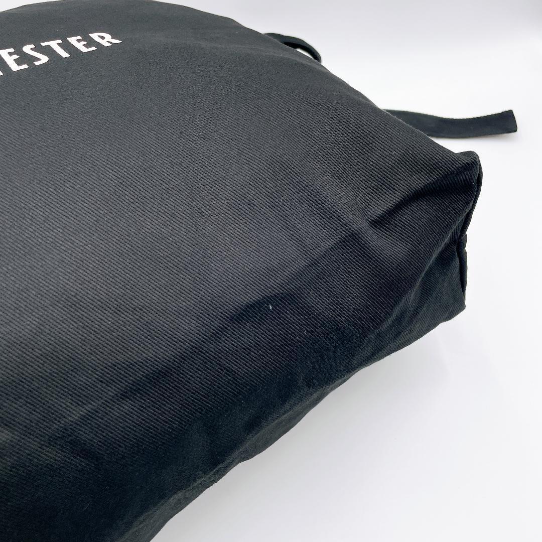 美品 ANN DEMEULEMEESTER ブラック ショルダーバッグ f285