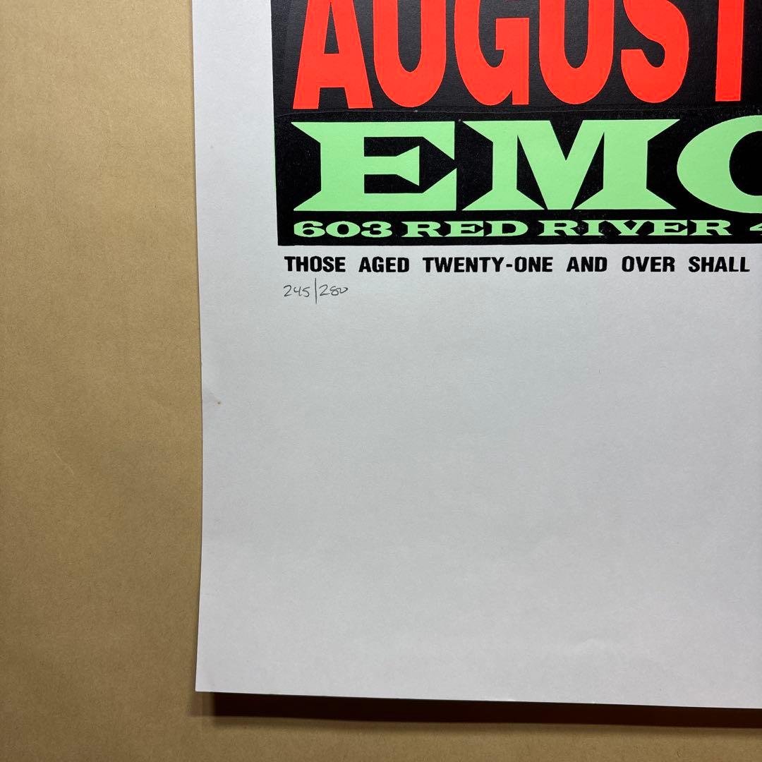 KOZIK STEEL POLE BUTH TUB シルクスクリーンポスター