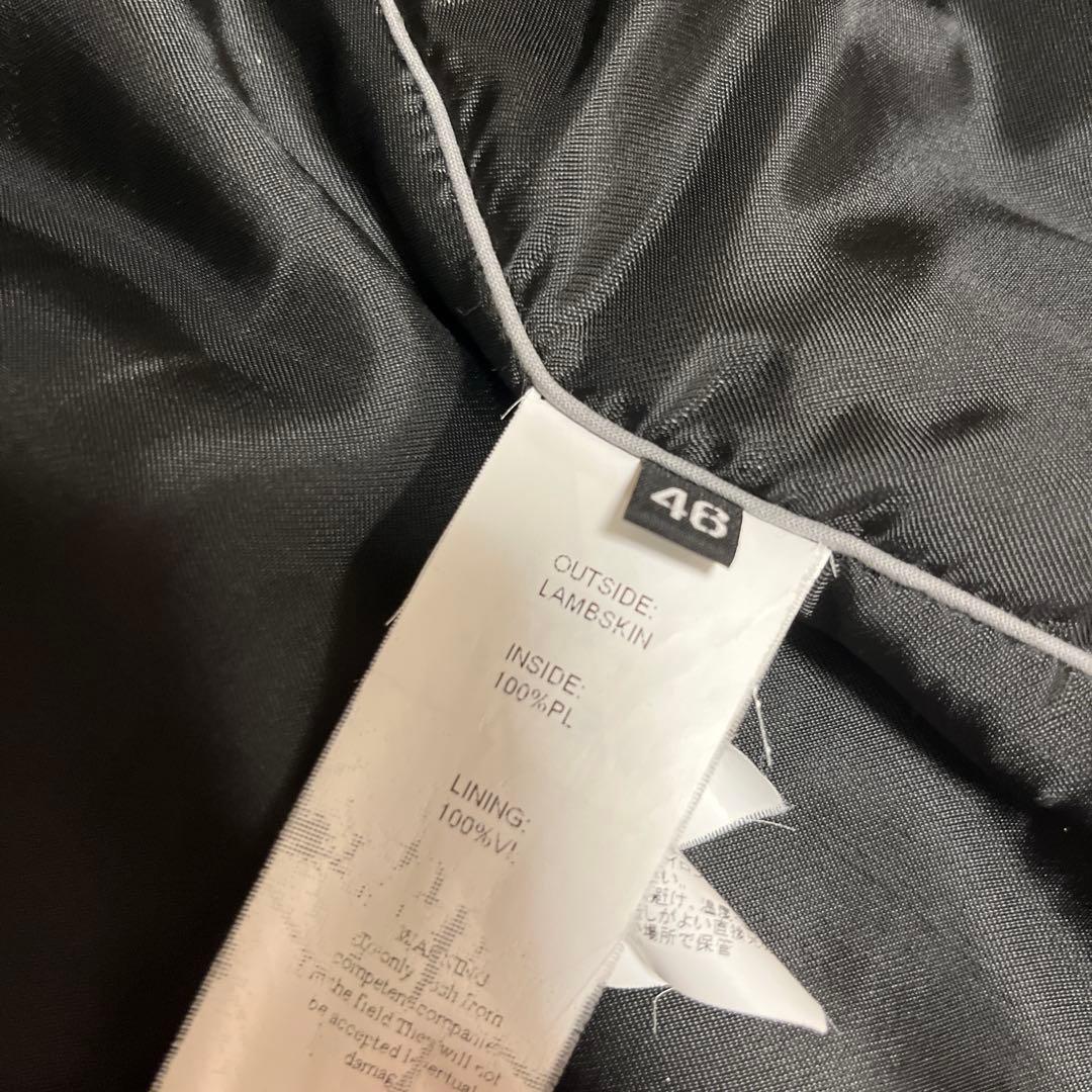 ジャケット・アウター EMMETI Andrea black lamb leather single