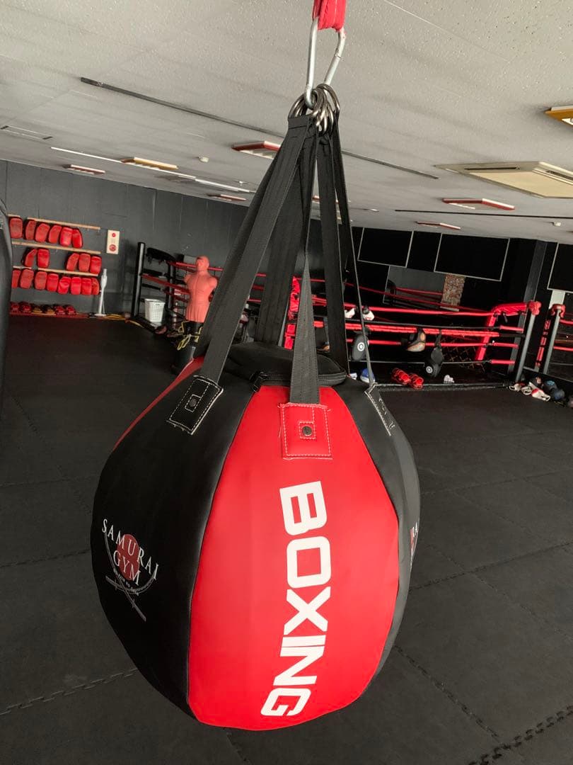 SAMURAI GYM サンドバッグ ボクシング 赤黒