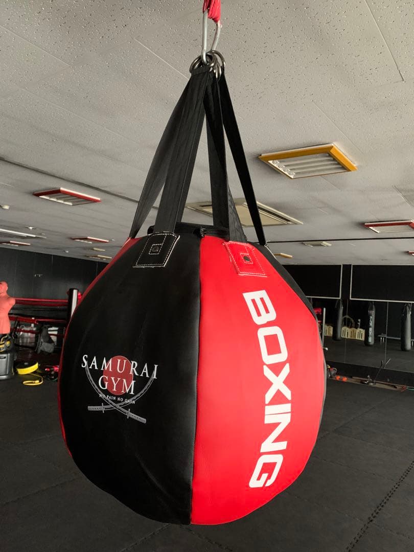 SAMURAI GYM サンドバッグ ボクシング 赤黒