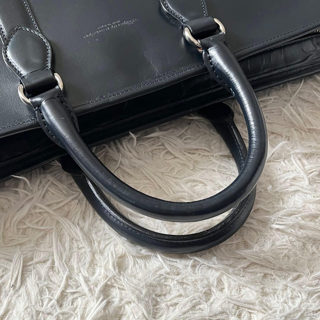 未使用✨ウォームクラフツマニュファクチャー　ブリーフケース　ホースハイド