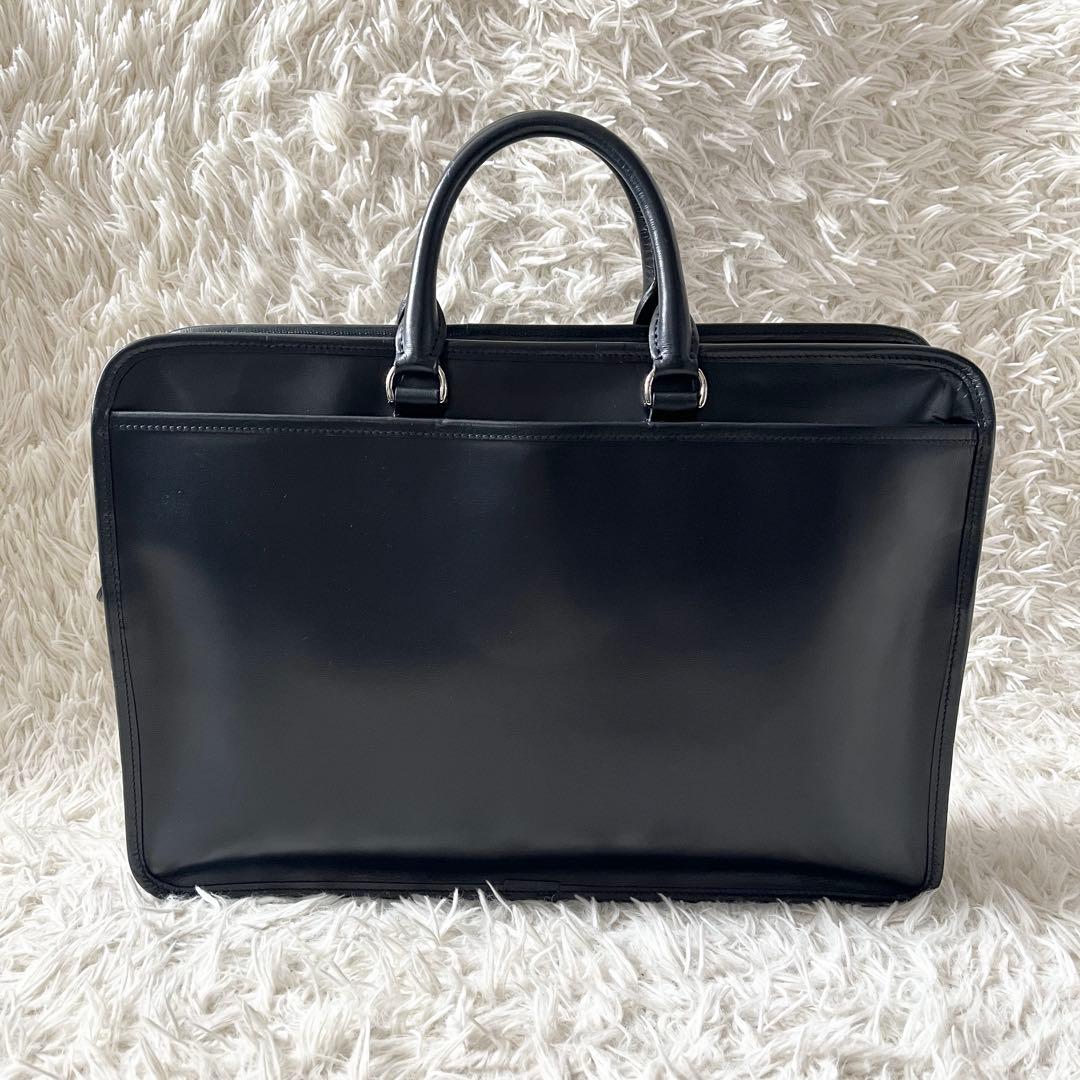 未使用✨ウォームクラフツマニュファクチャー　ブリーフケース　ホースハイド