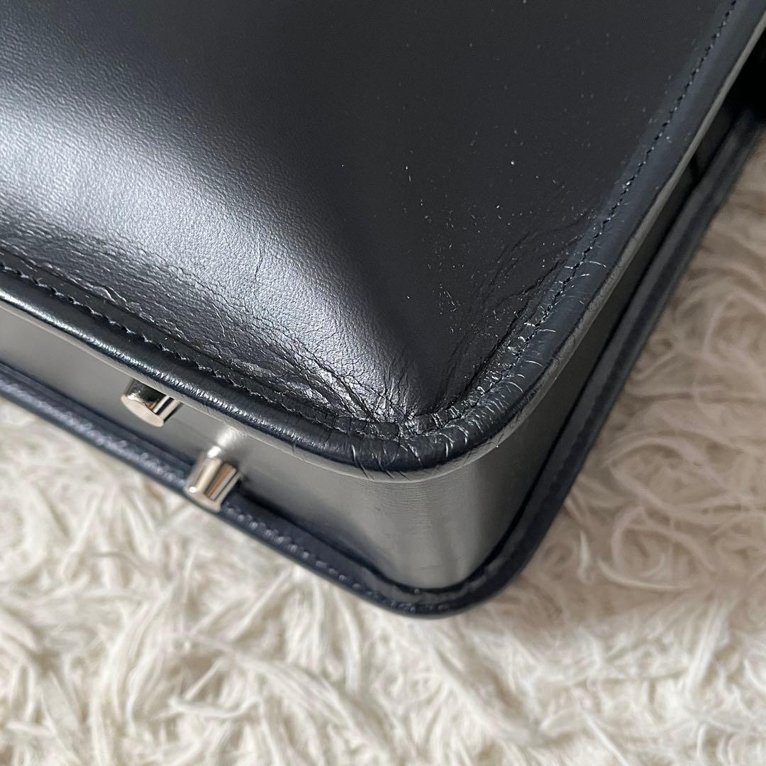 未使用✨ウォームクラフツマニュファクチャー　ブリーフケース　ホースハイド