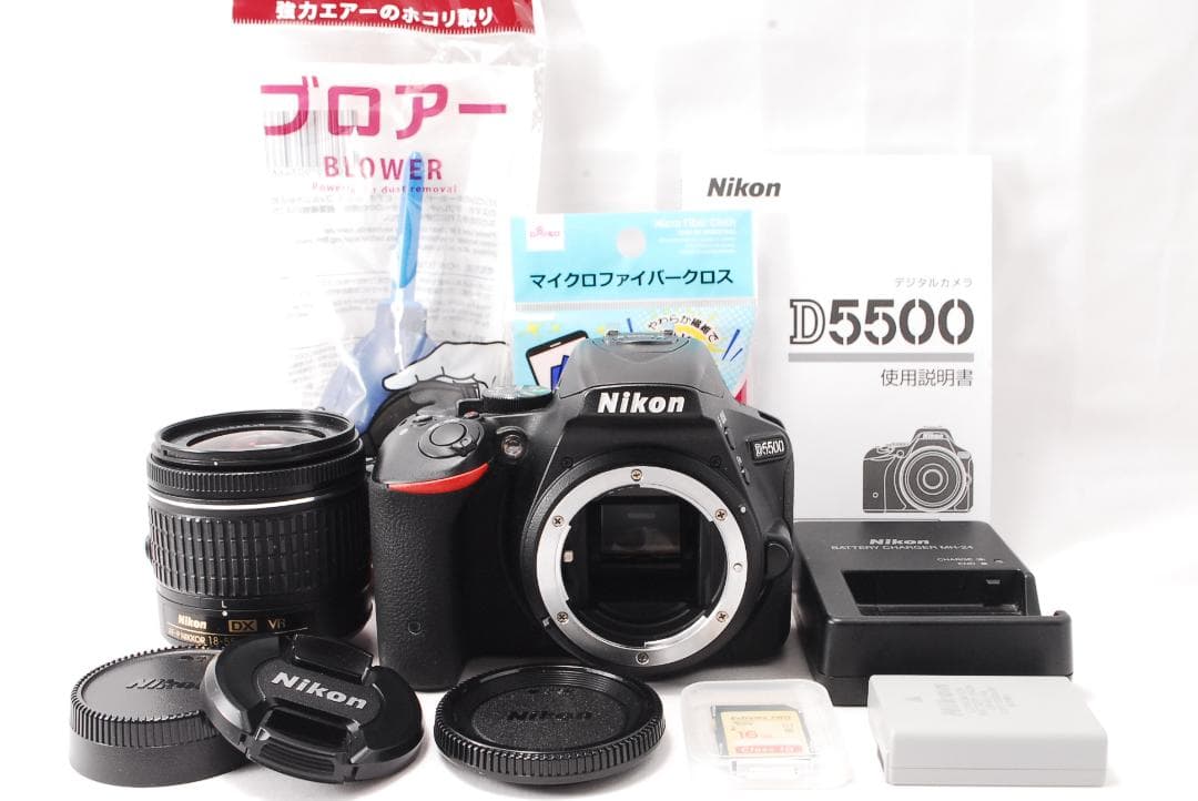 ✨Wi-Fi搭載✨ショット数3622回✨Nikon D5500 レンズセット