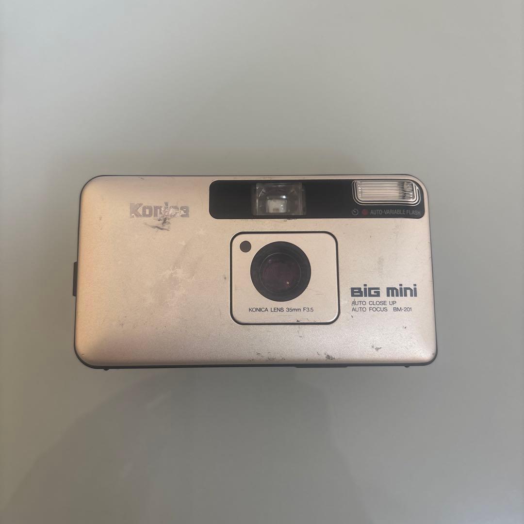 Konica BIG mini BM-201 コンパクトフィルムカメラ　h1io