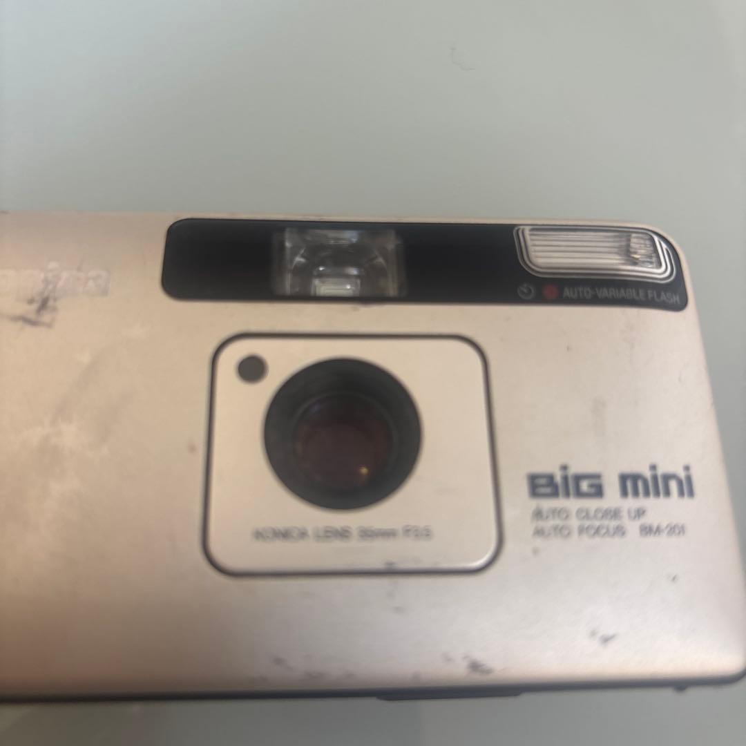 Konica BIG mini BM-201 コンパクトフィルムカメラ　h1io
