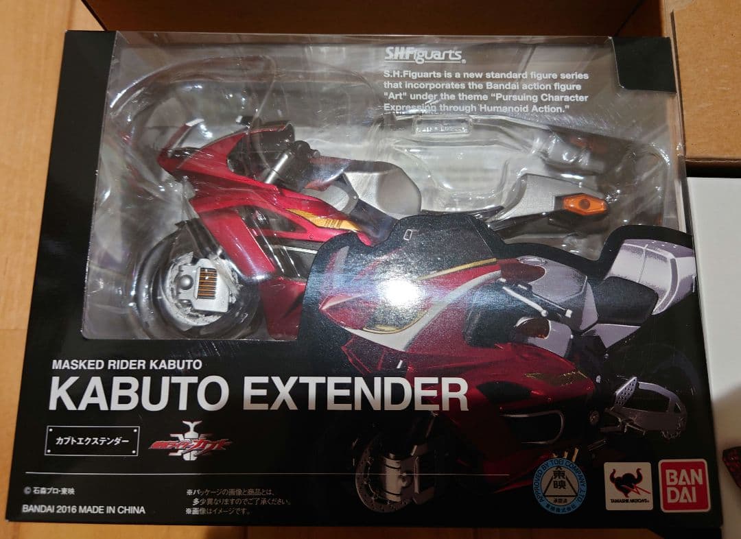 真骨彫製法　仮面ライダーカブト　ガタック　ダークカブト　バイク　5点