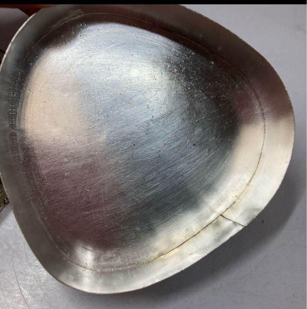 中国古玩 粉彩シャム銀蓋物