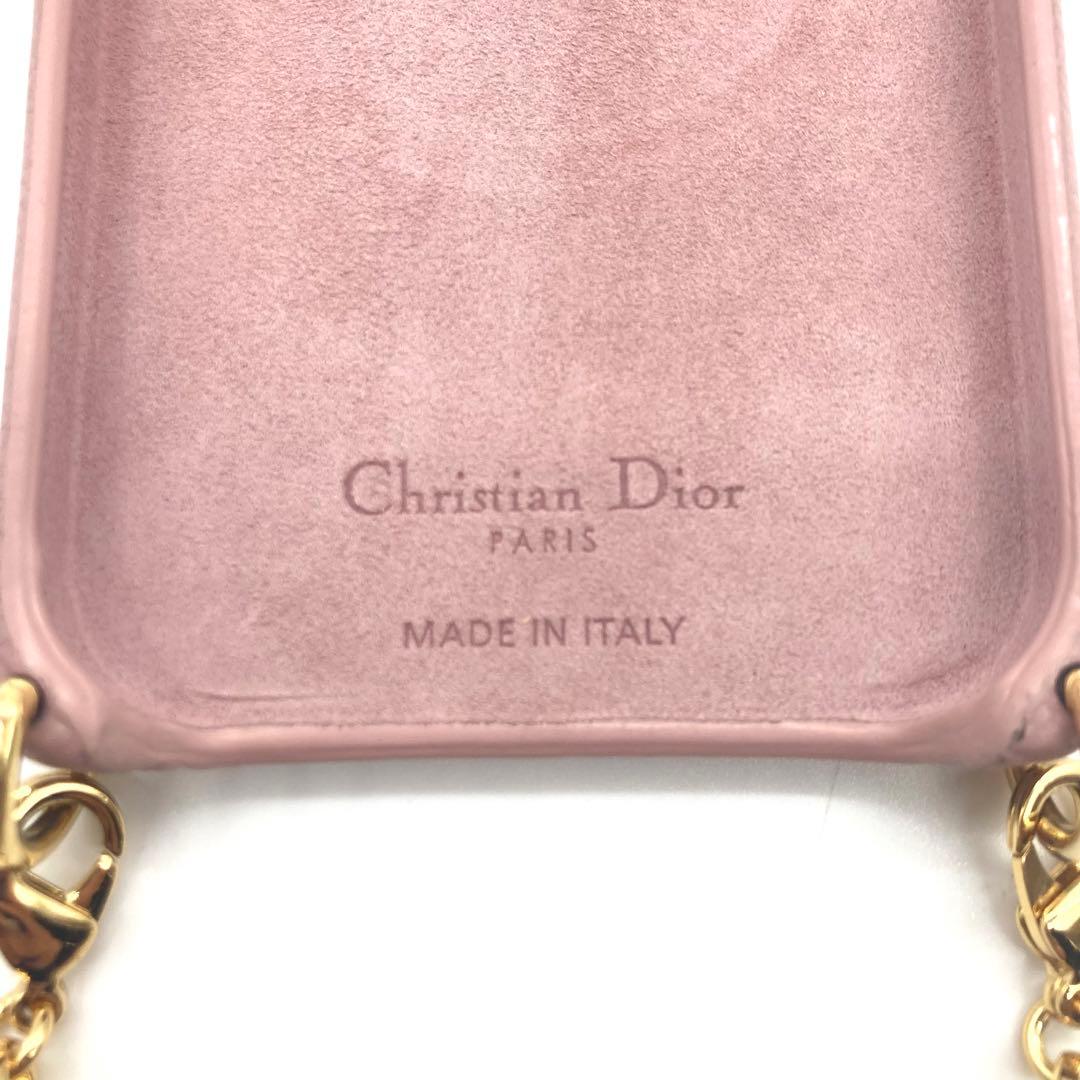 【極美品】クリスチャンディオール iPhoneケース 14pro カナージュ