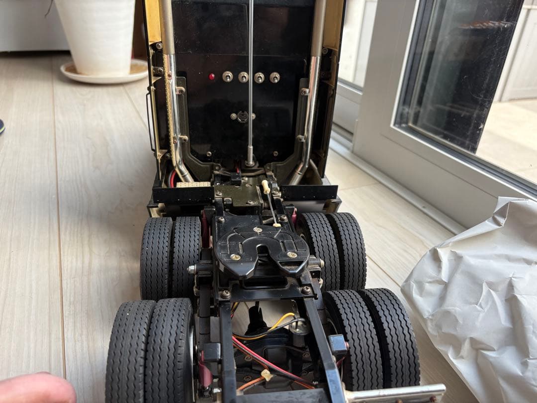 タミヤ 1/14トレーラーヘッド フォード エアロマックス 完成品 現状渡し