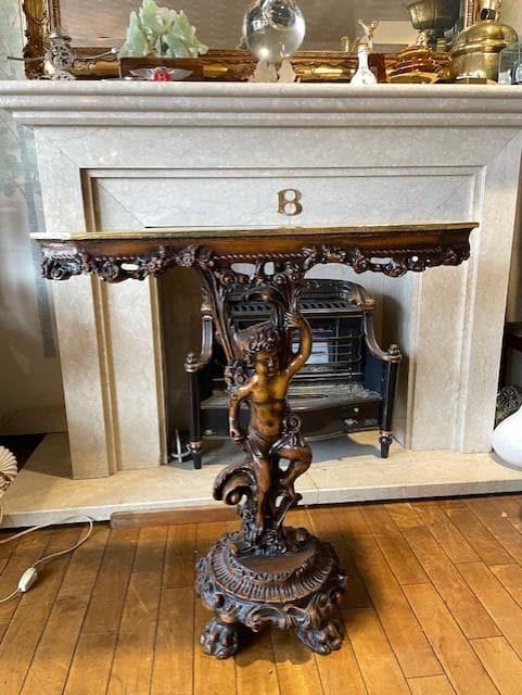 ロココ調アンティークテーブル