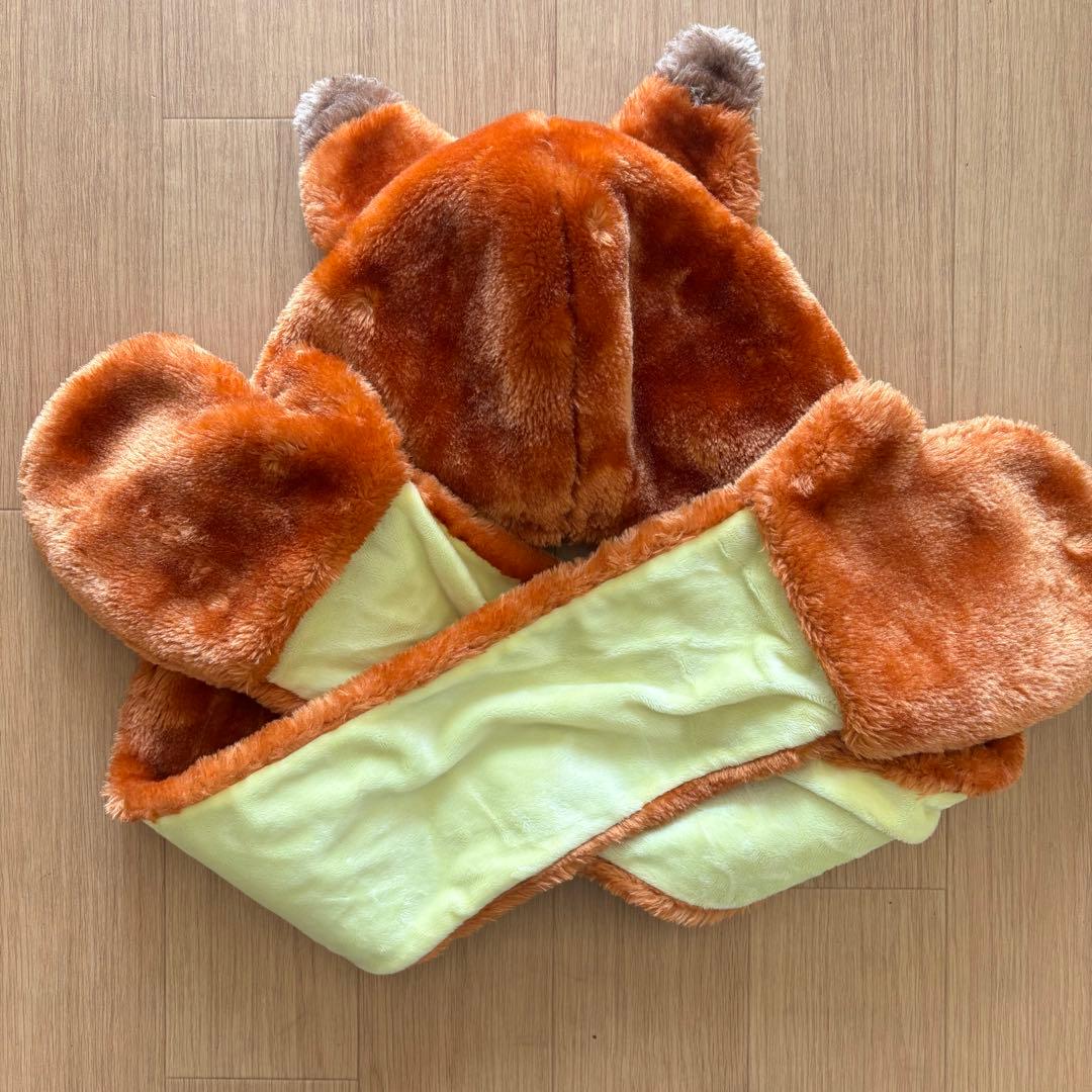 ディズニー ズートピア ニック ファンキャップ 帽子 マフラー