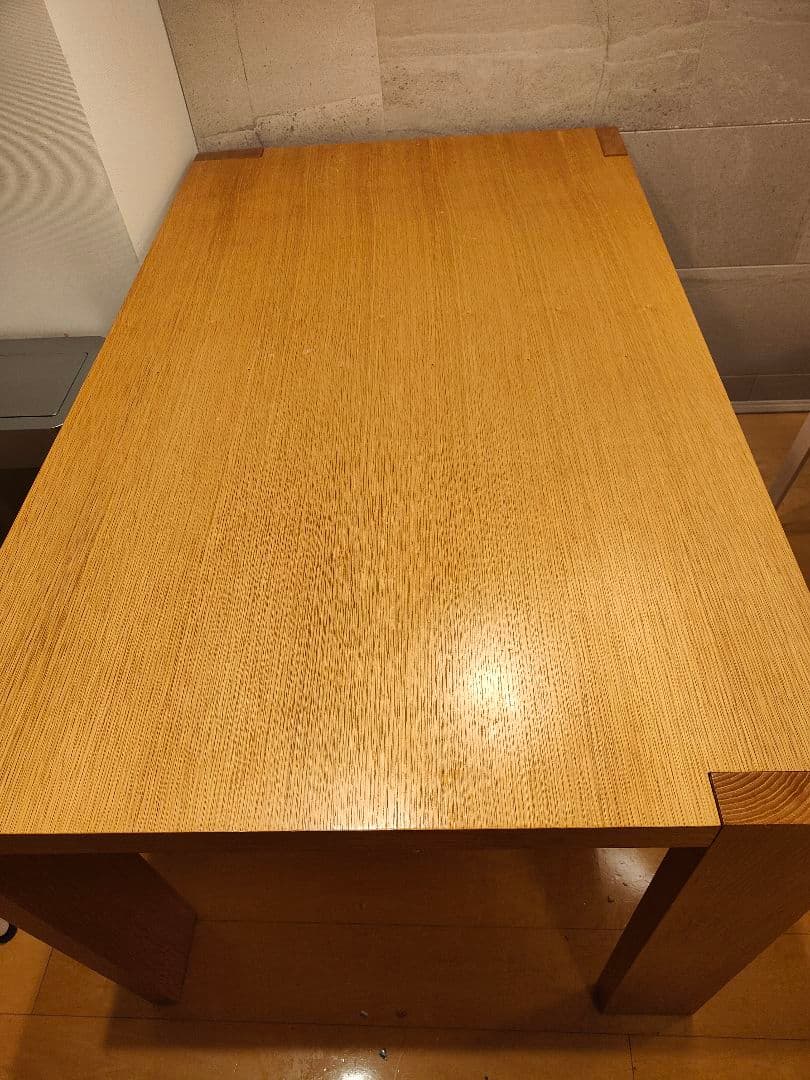 天然木を使用したダイニングテーブル 140cm ビンテージ アンティーク