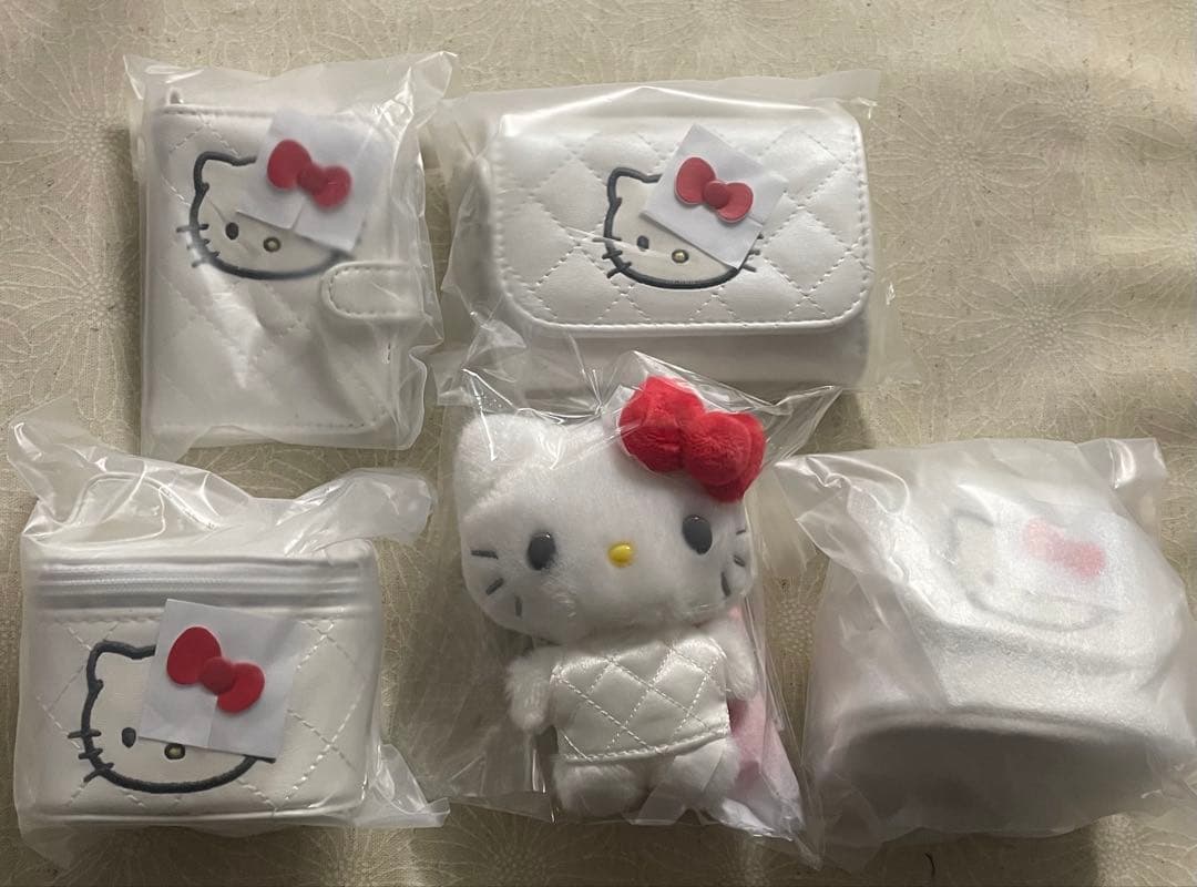 サンリオ ミニチュアキルトシリーズ 白 キティ エンジェル 天使 コンプに近い