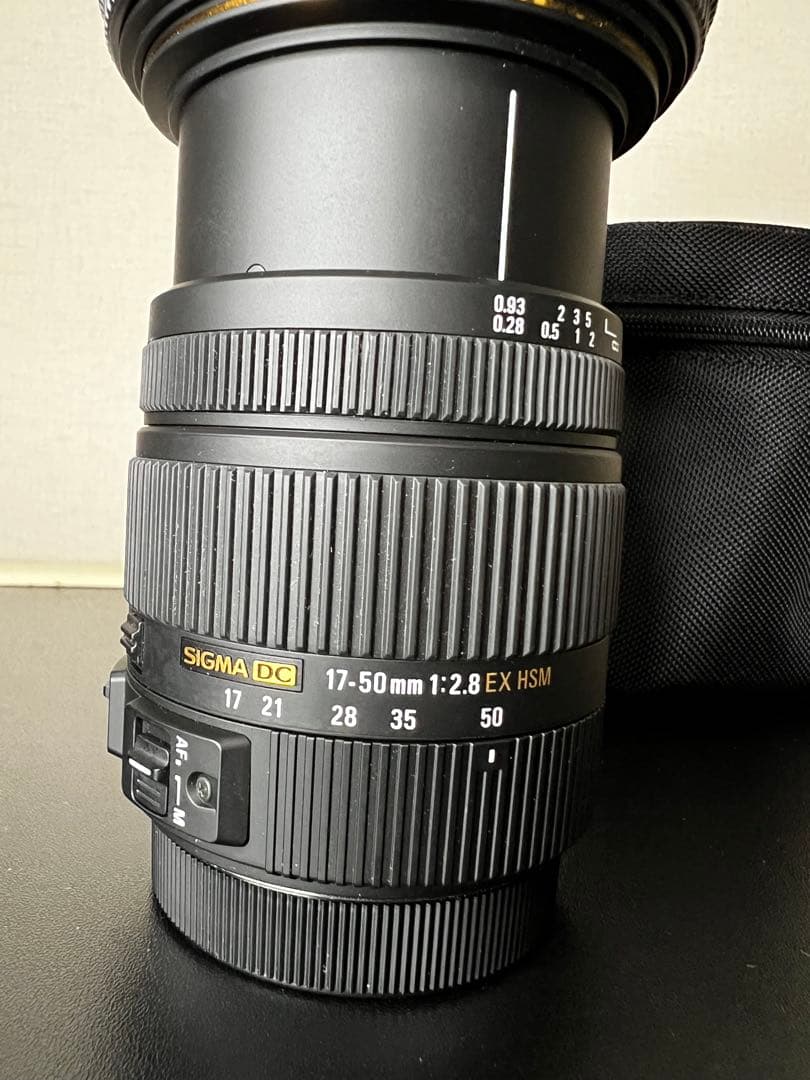 レンズ(ズーム) SIGMA 17-50mm f/2.8 EX DC OS HSM Canon