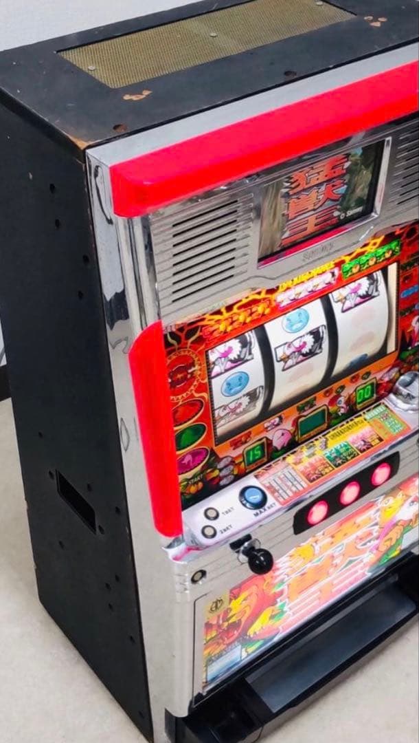 ４号機 サミー 猛獣王 コピー打法可能☆パチンコ パチスロ実機