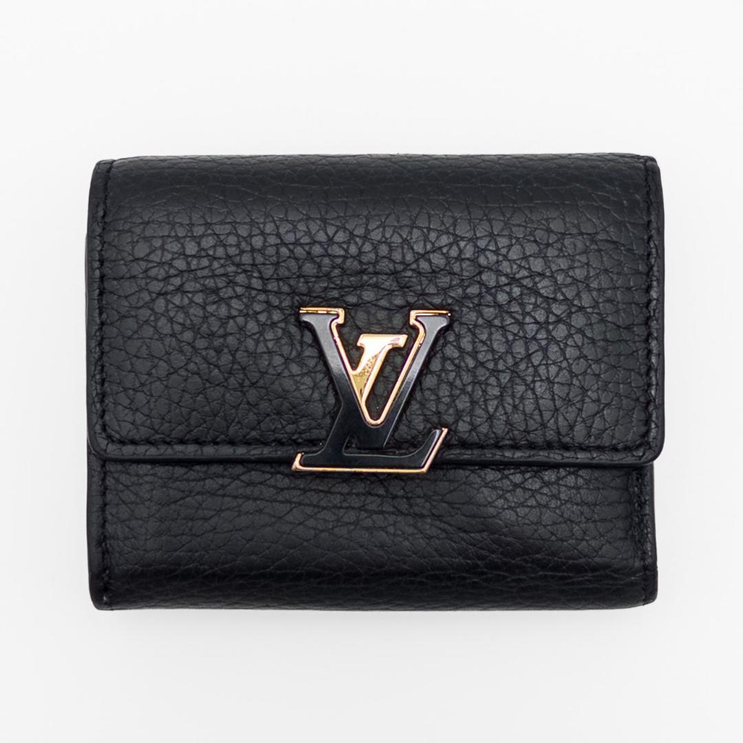 【未使用級】ルイヴィトン トリヨン ポルトフォイユカプシーヌXS コンパクト