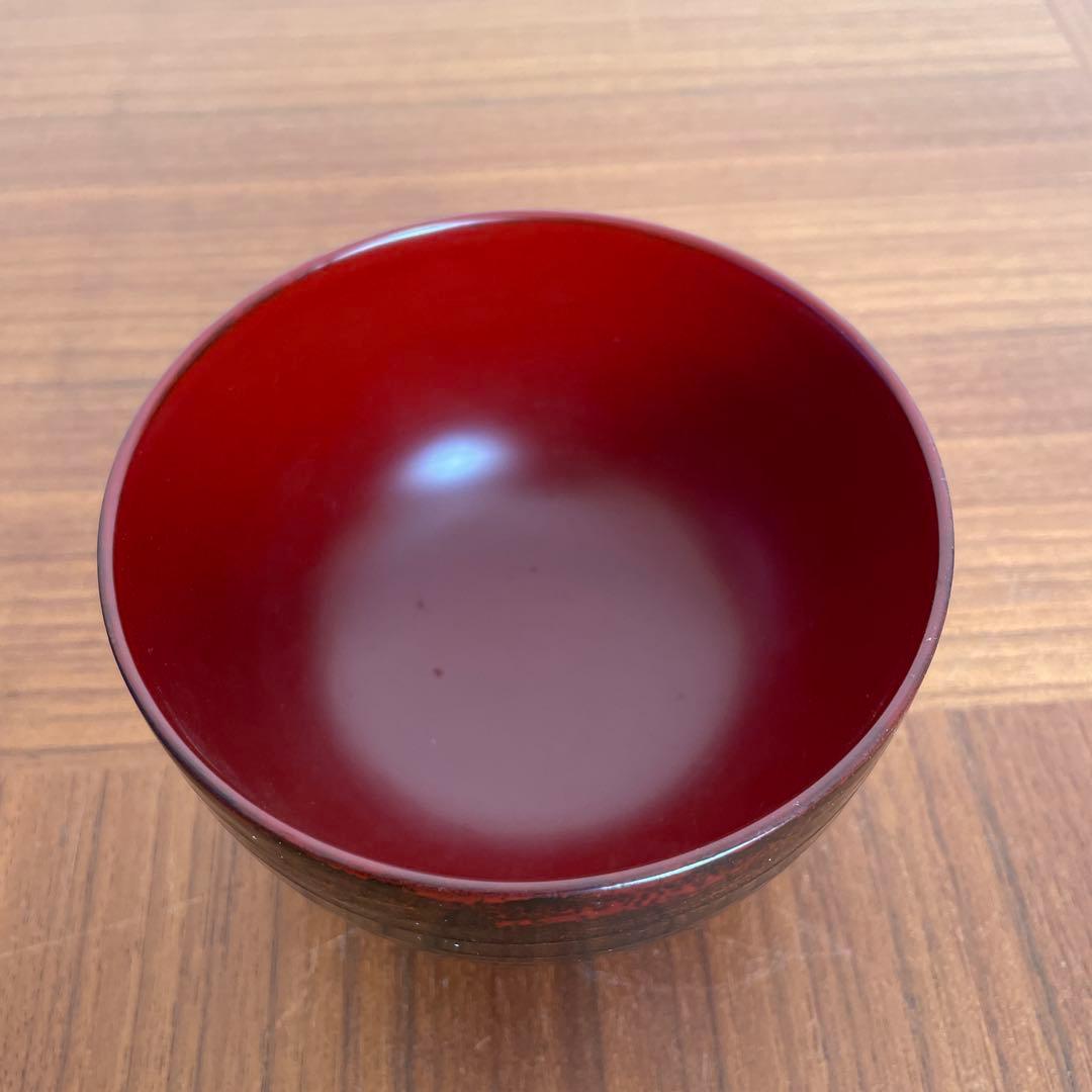 長井均　漆器　椀　2客