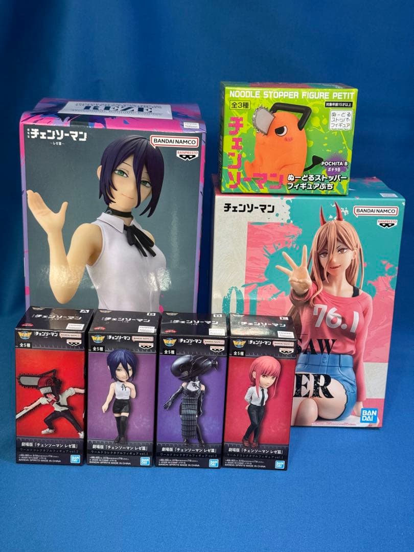 チェンソーマン　レゼ　グリッター　ワーコレ４種　ポチタ　パワー　セット販売