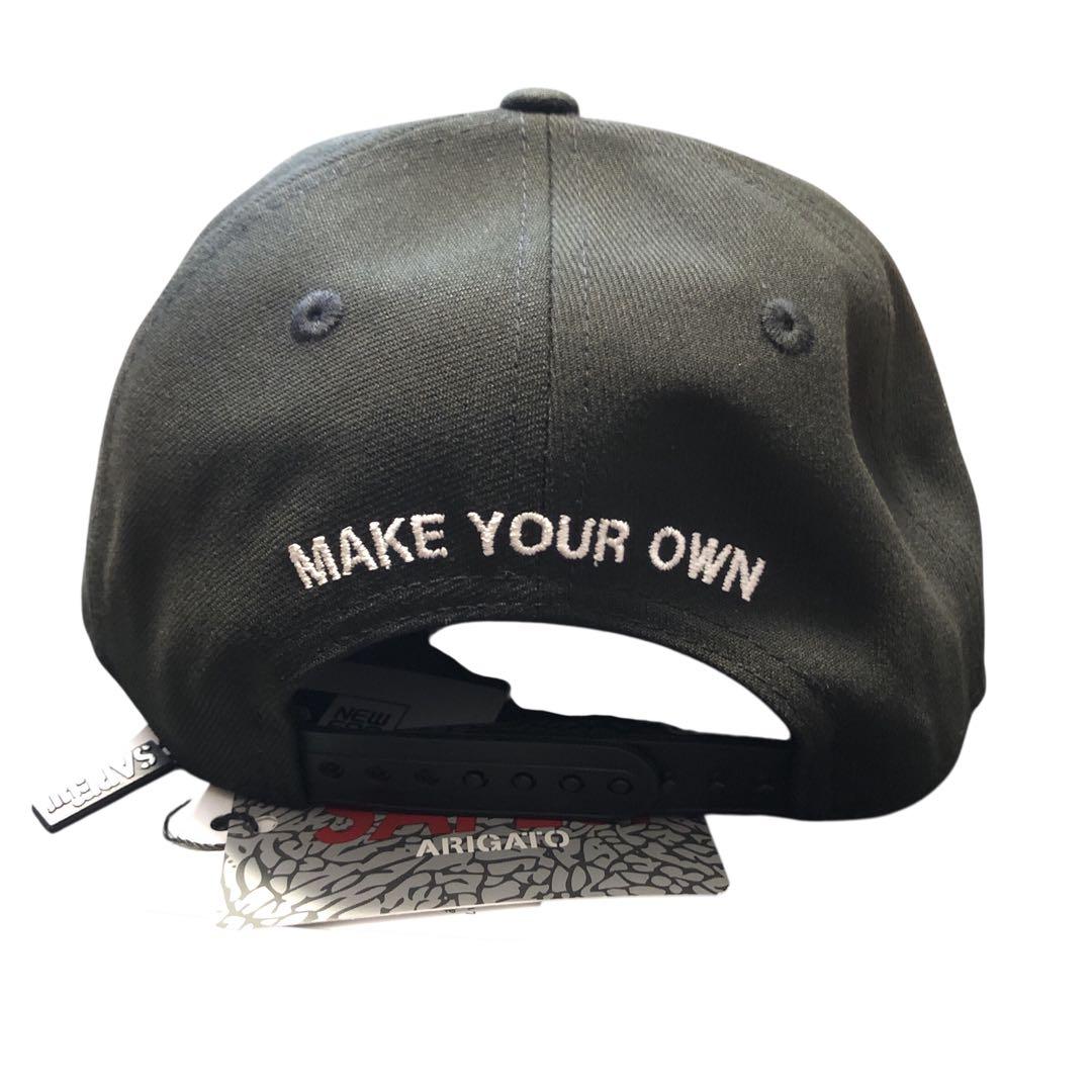 ★新品 SAPEur ニューエラロゴ刺繍 9FIFTY ベースボールキャップ 黒