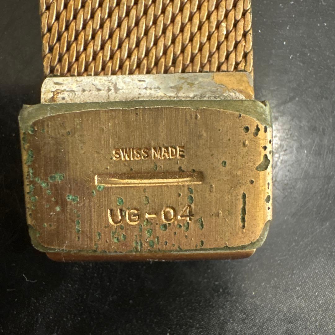 70s UNIVERSAL GENEVE GILT SHADOW 巻き　ジャンク