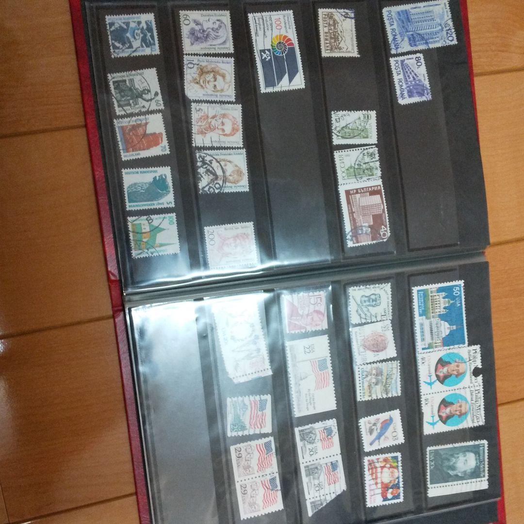 海外切手使用済み