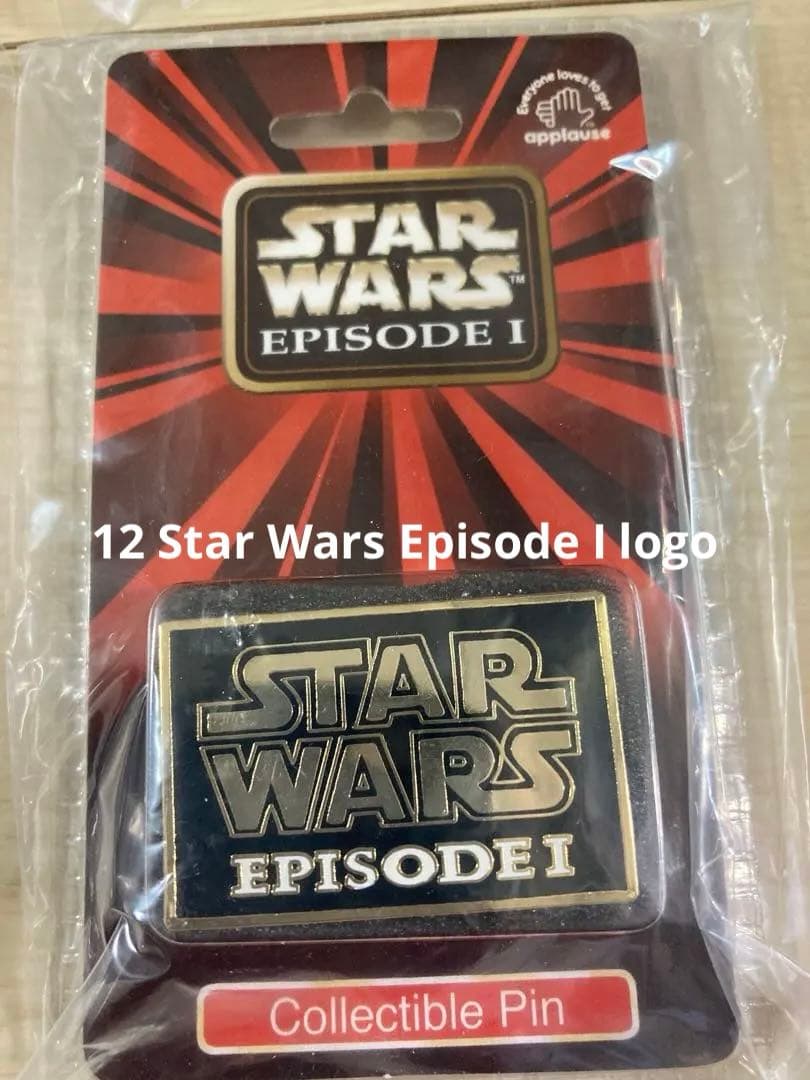 アプローズ⭐︎ピンズ⭐︎スターウォーズ/ファントム・メナス（1999)⭐︎コンプリート