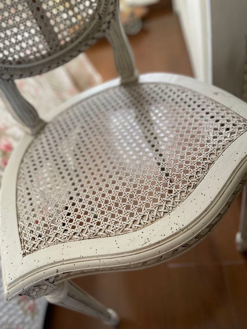 最終価格♡フランスアンティーク ラタン チェア♡フランスアンティーク家具