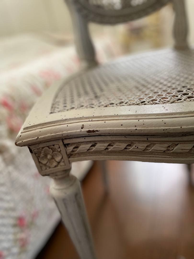 最終価格♡フランスアンティーク ラタン チェア♡フランスアンティーク家具