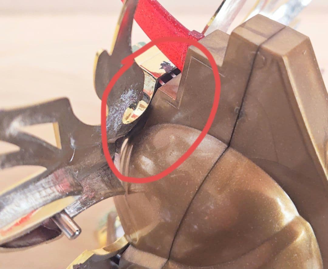 きゅーべー出品 サメの抜け殻 SDガンダム 轟炎武威大将軍 セット