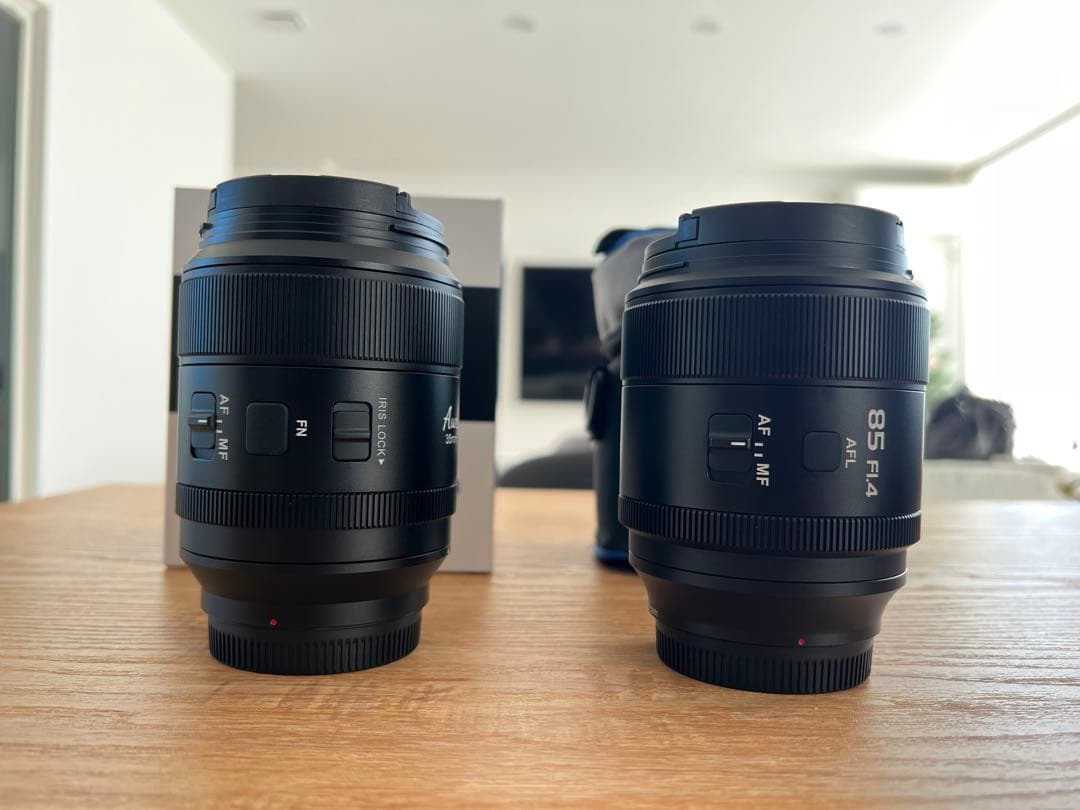 SIRUI Auroraセット 35mm F1.4 85mm f1.4