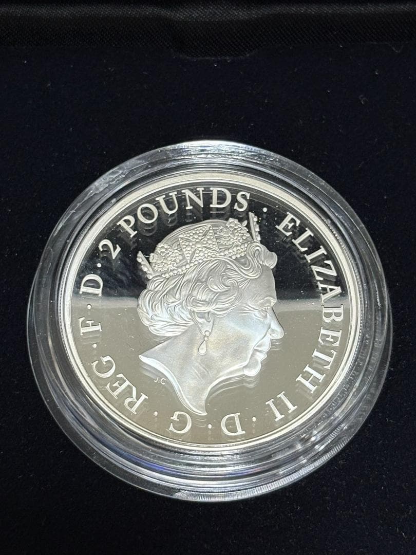 【新品】2018年 ブリタニア 1oz 銀貨(38.61mm)