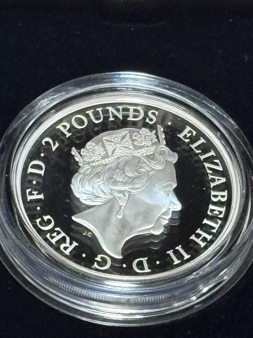 【新品】2018年 ブリタニア 1oz 銀貨(38.61mm)