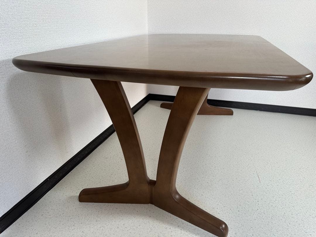 カリモク ダイニングテーブル 食卓テーブル 作業台 オーク材 ※i4※