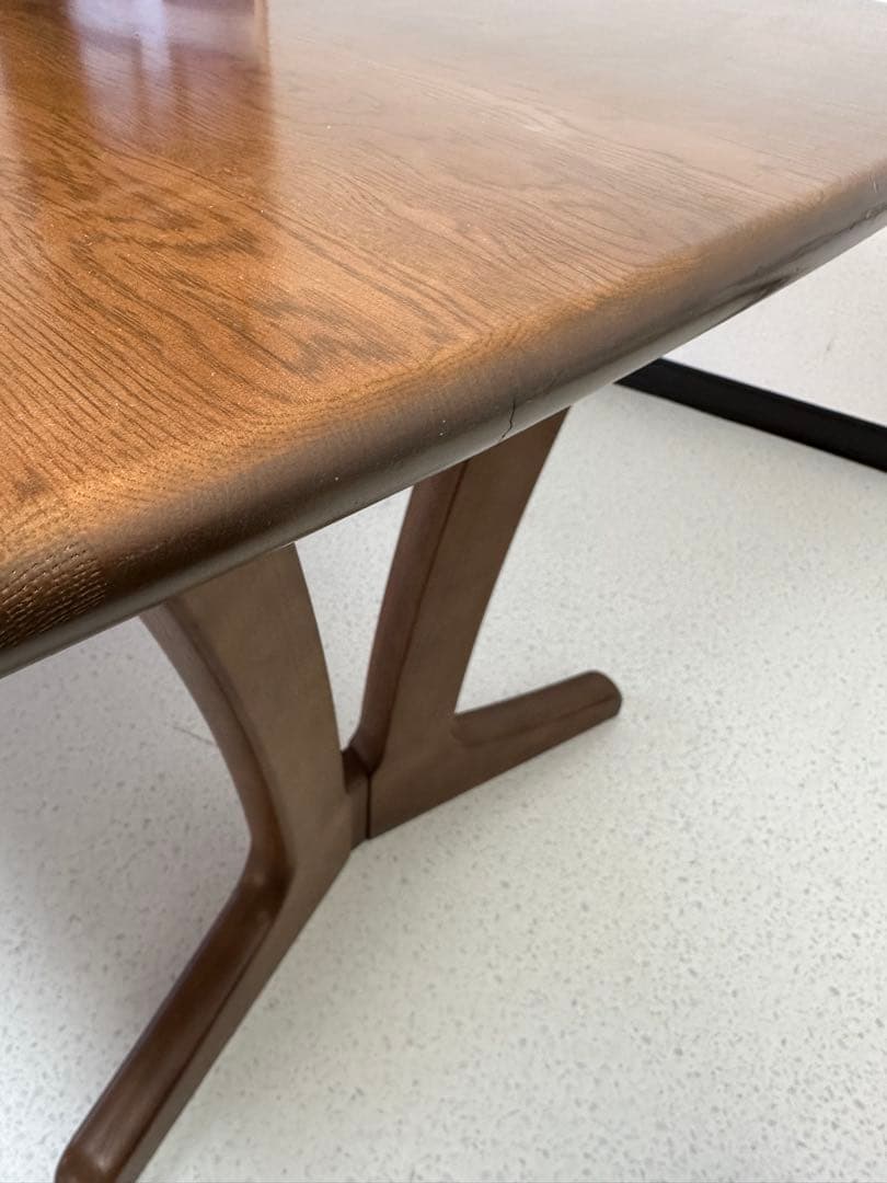 カリモク ダイニングテーブル 食卓テーブル 作業台 オーク材 ※i4※