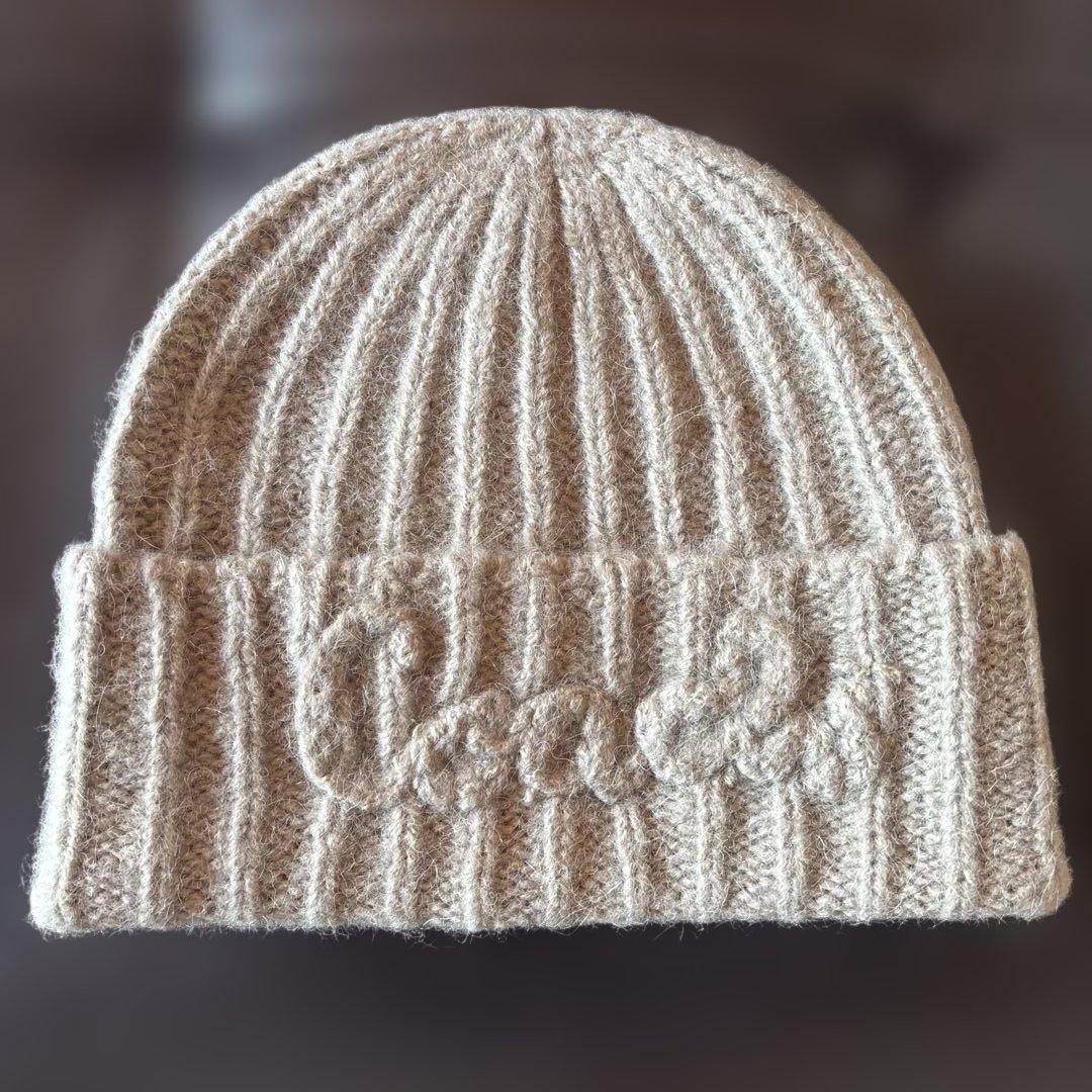 【新品未使用COACH】ニット帽