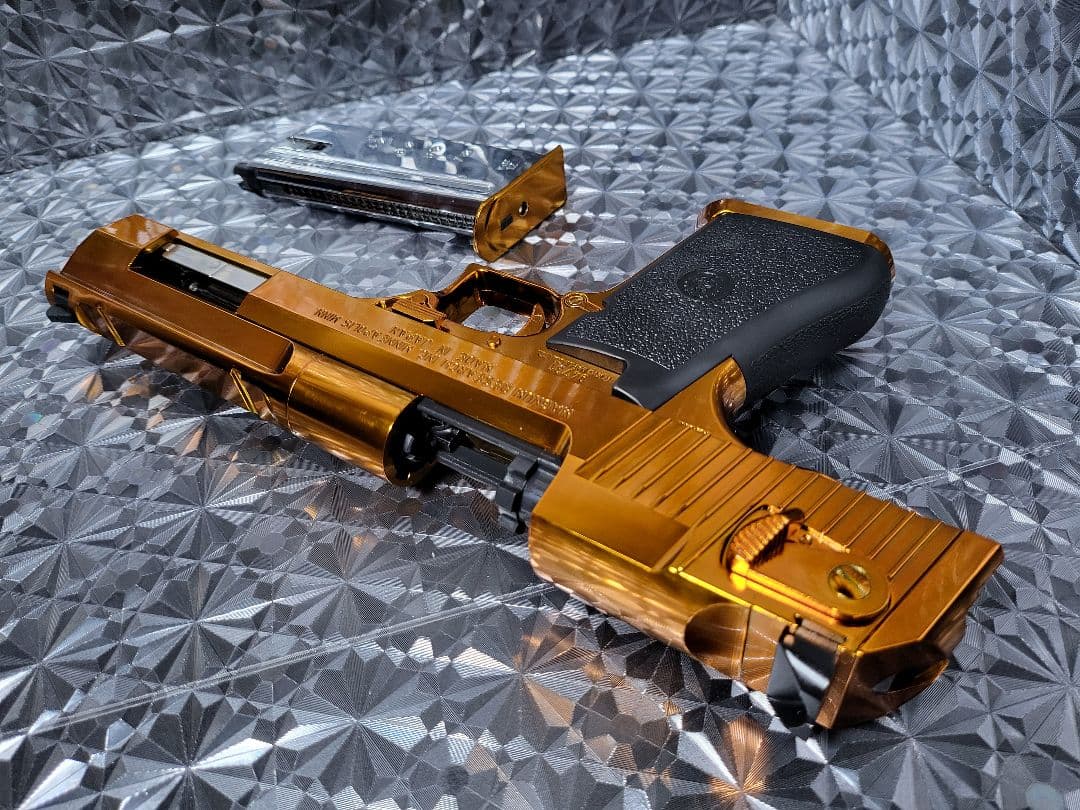 金！！ゴールド！！　デザートイーグル .50AE ガスガン　金　②　東京マルイ