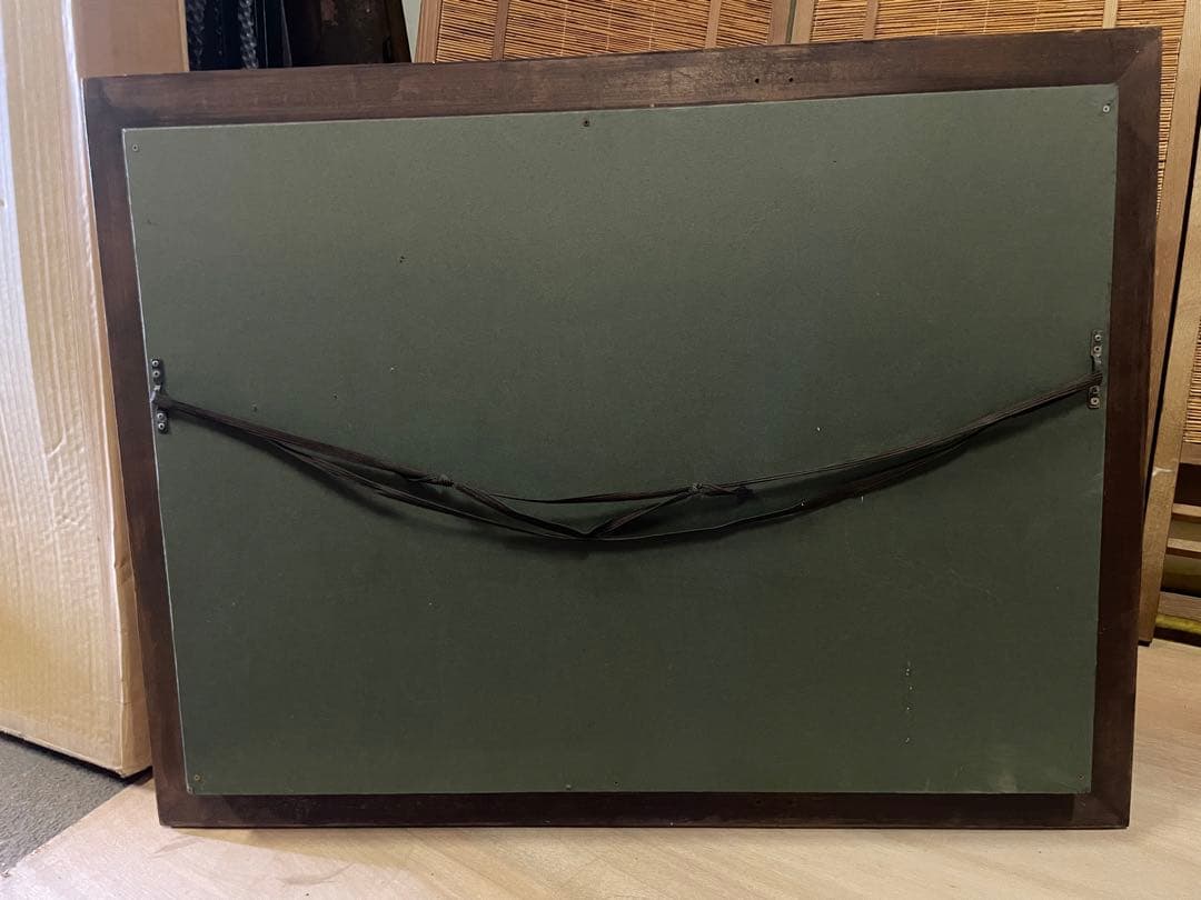 aqua蔵出し　模写　無名　裸女　油絵　山本芳翠《裸婦》？