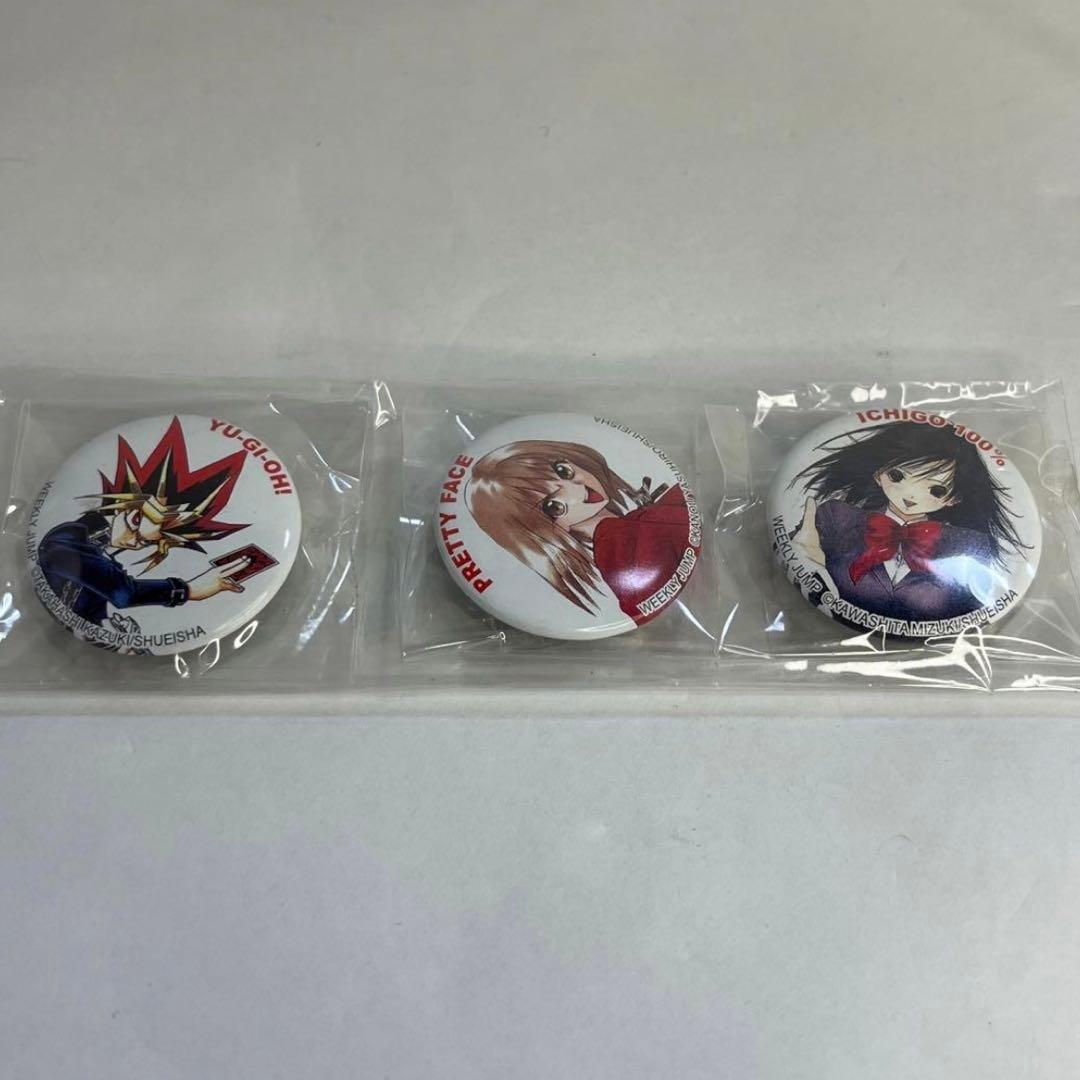 激レア　ウィークリージャンプ限定缶バッジ 週間少年ジャンプ　遊戯王いちご100%