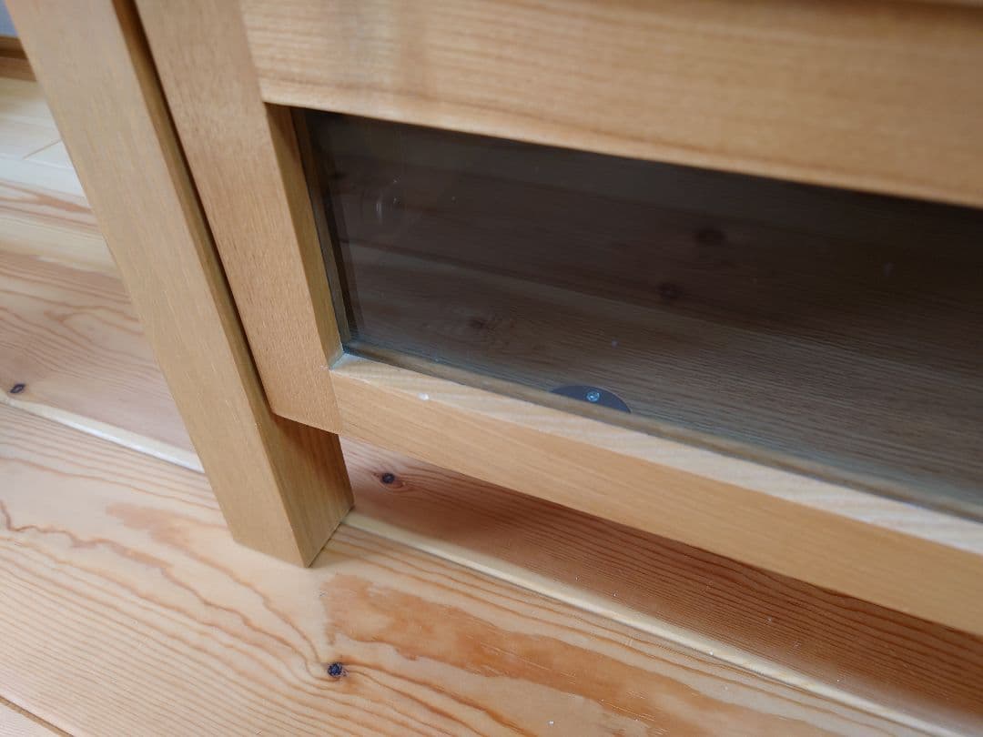 【トットちゃん 】無印良品　タモ材　テレビボード