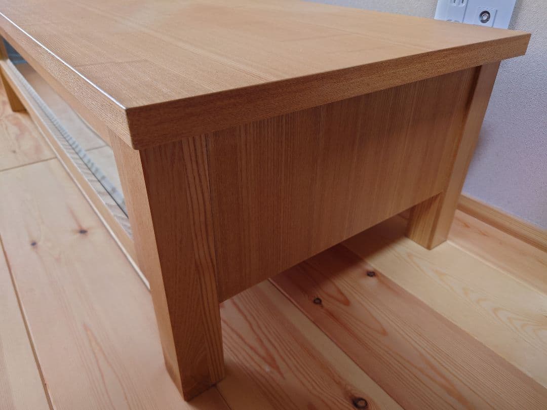 【トットちゃん 】無印良品　タモ材　テレビボード