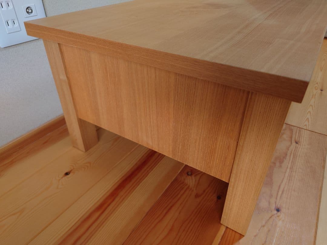 【トットちゃん 】無印良品　タモ材　テレビボード