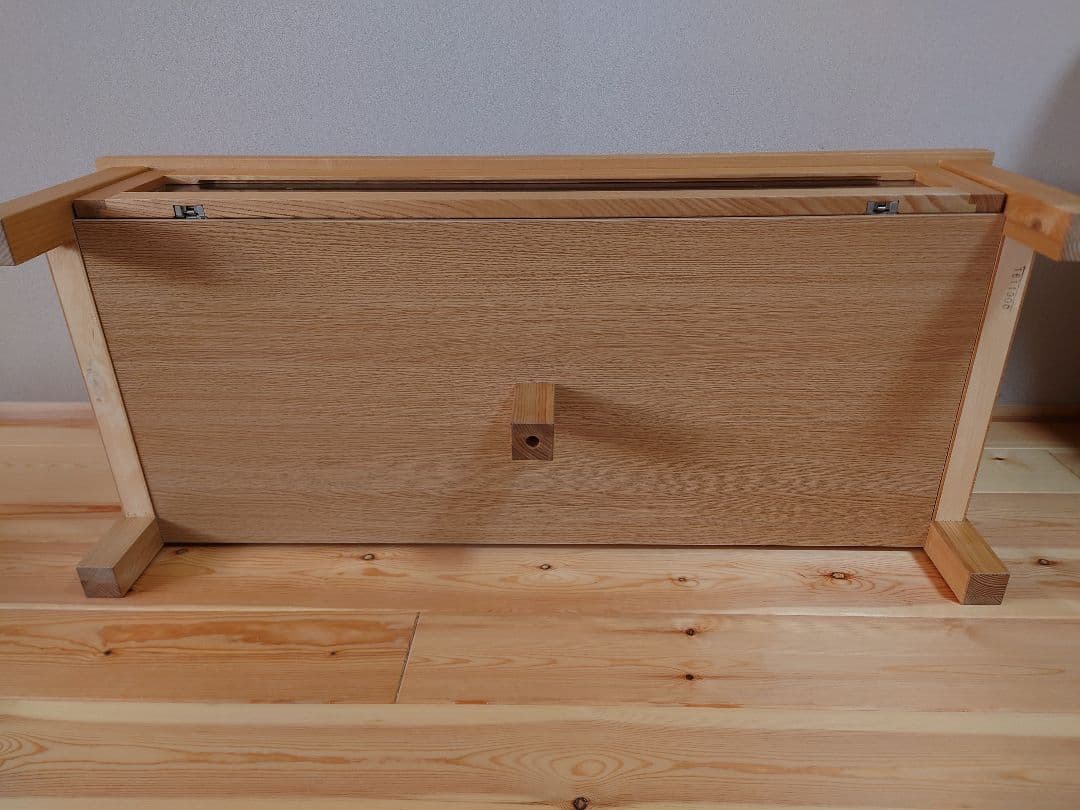 【トットちゃん 】無印良品　タモ材　テレビボード