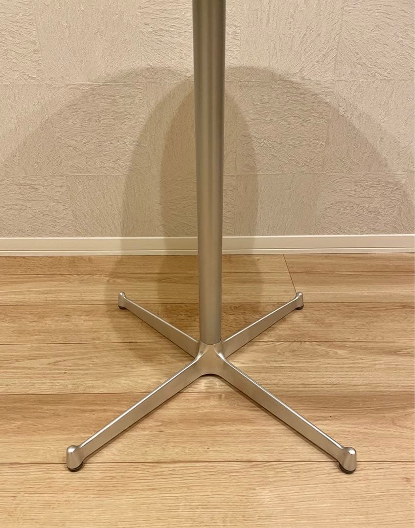 ひろし　ダイニングカフェテーブル円形　ローズウッド突板　φ700H730