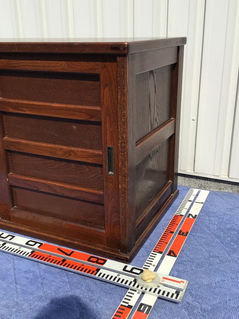 55万相当 高級民芸家具 北海道家具 国産ニレ材使用 遊木民 チェスト 北欧風