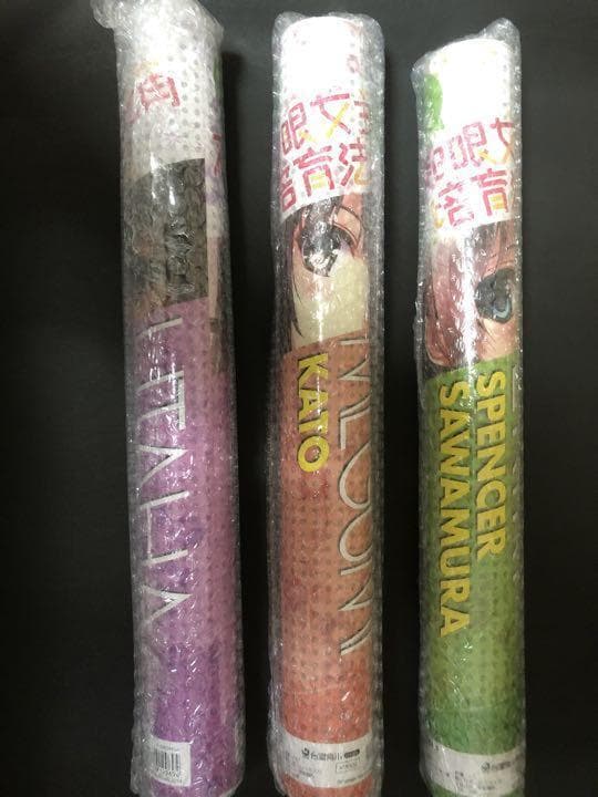 【台湾角川】「冴えない彼女の育てかた」タペストリー　3本セット