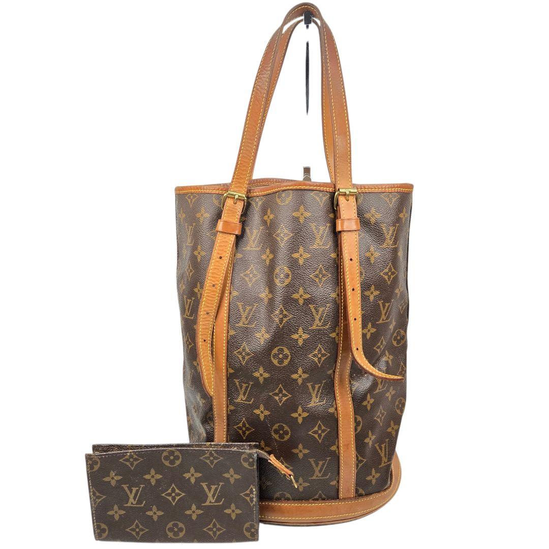 LOUIS VUITTON モノグラム バケットGM トートバッグ ポーチ付き